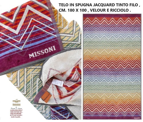 Missoni telo spugna operata - telo,
