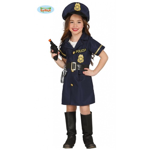 Poliziotta costume bambina - costume,