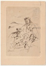 ILLUSTRATOE - SILVIO CONSADORI - L�ADORAZIONE DEI MAGI - VIAGG. 1953 -99646-