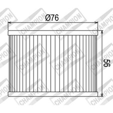 CHAMPION OIL FILTER COF301