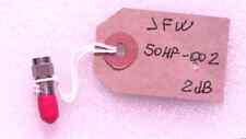 attenuatore JFW 2dB - microwave rf microonde