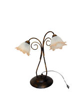 LUME GRANDE A 2 LUCI Col. Simona FERRO BATTUTO CLASSICO