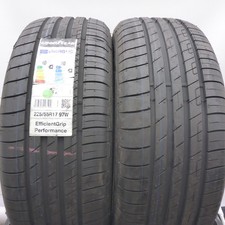 225 55 17 2x Goodyear 225/55 R17 97W BMW Pneumatico Estivo 2023 come Nuovo Voll