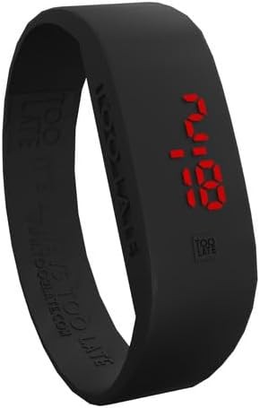 Too late orologio nero s - too,