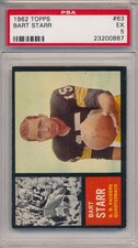 1962 TOPPS #63 BART STARR -