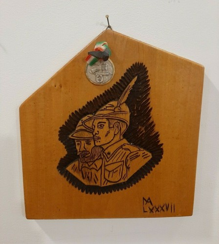 Crest alpini legno - alpini,