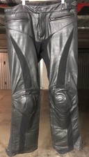 pantaloni in pelle MTech da moto tg.54.
