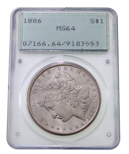 1886 dollaro d - 1886, $1