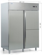 ARMADIO FRIGO INOX PROFESSIONALE AFINOX