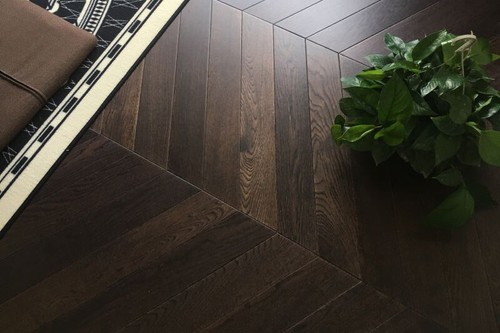 Parquet rovere chevron caffè - rovere,
