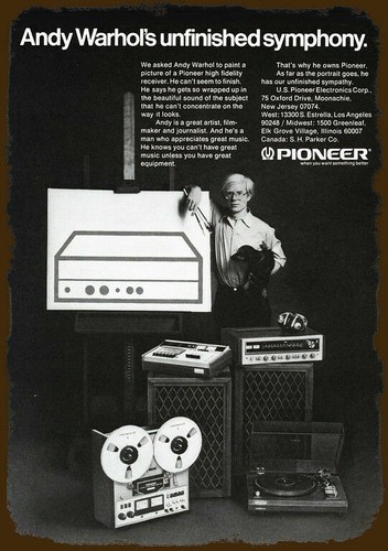 1974 andy warhol art pioneer - 1974,