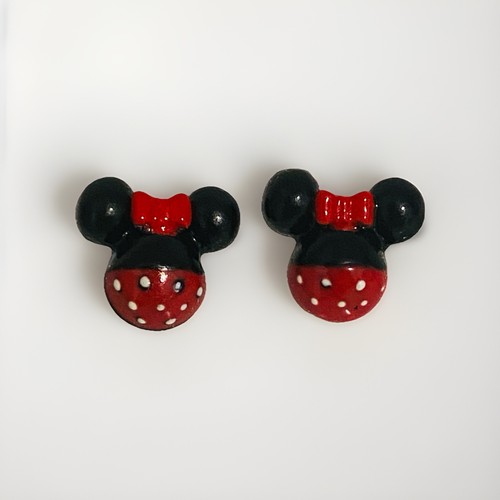 Minnie mouse mini orecchini - mini,