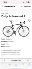 Bici Da Corsa Giant Defy 2  Taglia S