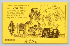 Radioamatore QSL ONL7681