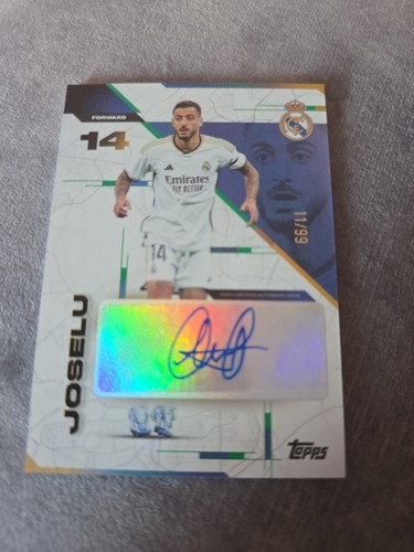 Carta autografa topps los - carta,