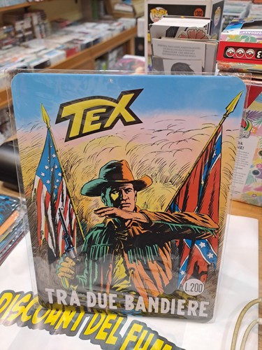 Tex targa metallo - tex, in
