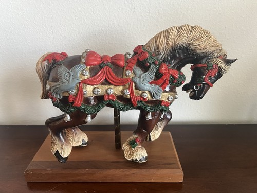 Vintage carousel horse - vintage,