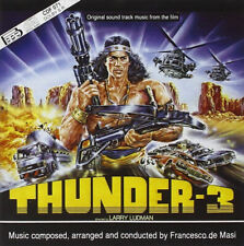 CD FRANCESCO DE MASI "THUNDER 3" Original Soundtrack Music From The Film