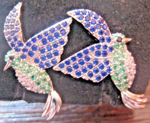 Orecchini colibrì argento 925
