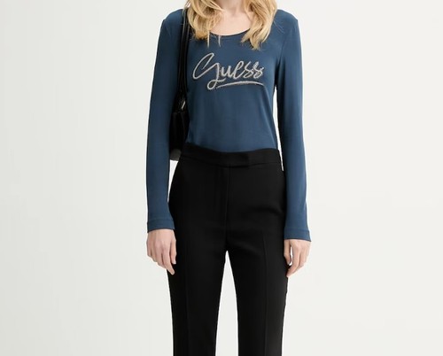 Shirt donna guess manica - t-shirt,
