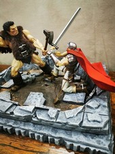 diorama  berserk saint seiya cavalieri zodiaco caballeros  zodiaque figure