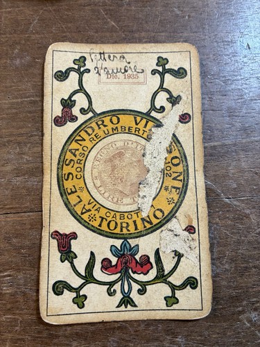 Mazzo tarocchi piemontesi - di,