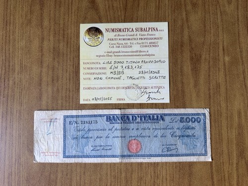 Lire 5000 titolo provvisorio - 5000,