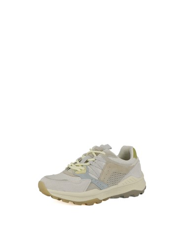 Sneakers stringate donna beige