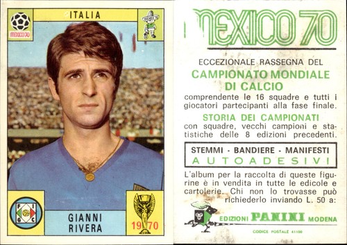 1970 panini mexico - 1970, 70