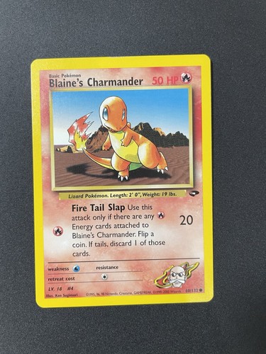 Pokemon blaine charmander - blaine’s,