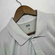 Uniqlo Polo Uomo Grande Grigio