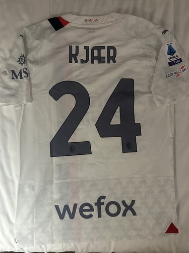 Milan kajer maglia match worn - maglia,