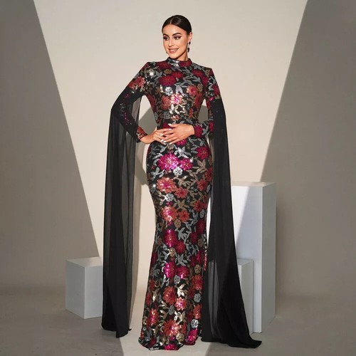Vestito abito elegante - elegante, lungo