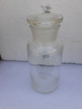 Boccia bottiglia vetro farmacia vintage 500 cc