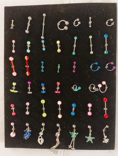 Lotto piercing assortiti - , 36