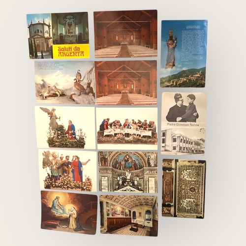 Lotto cartoline religiose - 13,