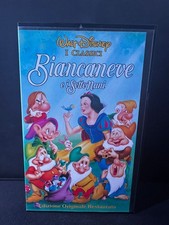 vhs Walt Disney biancaneve e i