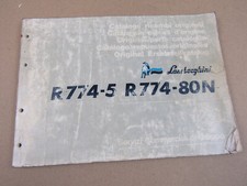 Lista ricambi trattore