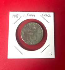 Moneta Da 1 Krona Svedese Del