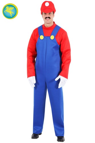 Costume super mario adulto - costume,