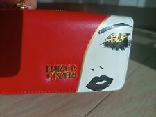 portafoglio Enrico Coveri dipinto a mano 