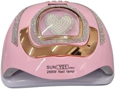 LAMPADA LED ASCIUGA SMALTO UV SUN-Y 01 FORNETTO UNGHIE 288w Rosa o Bianca o Verd