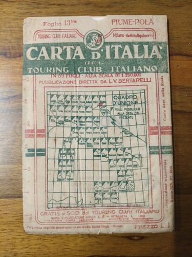 Carta italia touring club - carta,