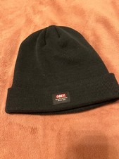 cappello nero invernale uomo OBEY 