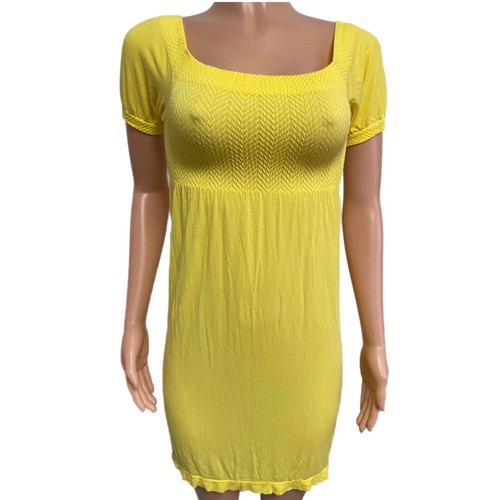 Abito copricostume giallo