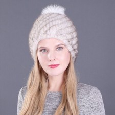 Cappello donna vera pelliccia