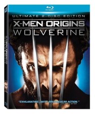X-Men Origins: Wolverine (Blu-ray, 2009) Damaged Case
