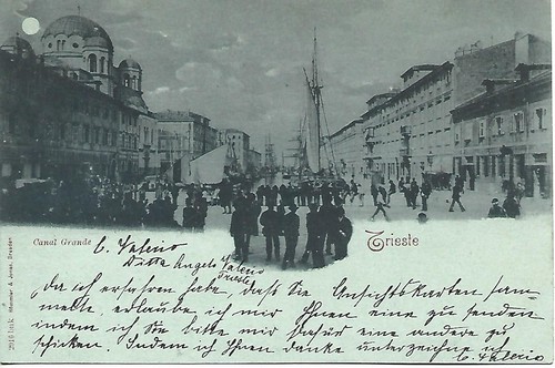 1903 trieste canal grande - 1903,