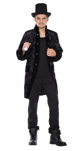 Costume gotico uomo frac con