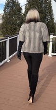 Autentica giacca donna visone